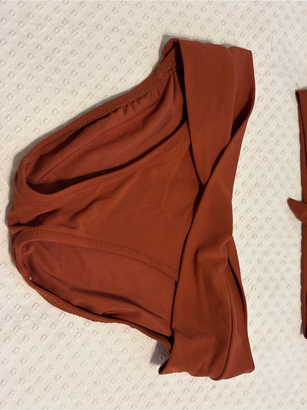Robin Piccone Rust High-Neck Knot Bikini Set - Picture 5 of 16